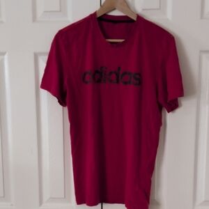 Adidas Men's Bold Red Tee t-shirt M